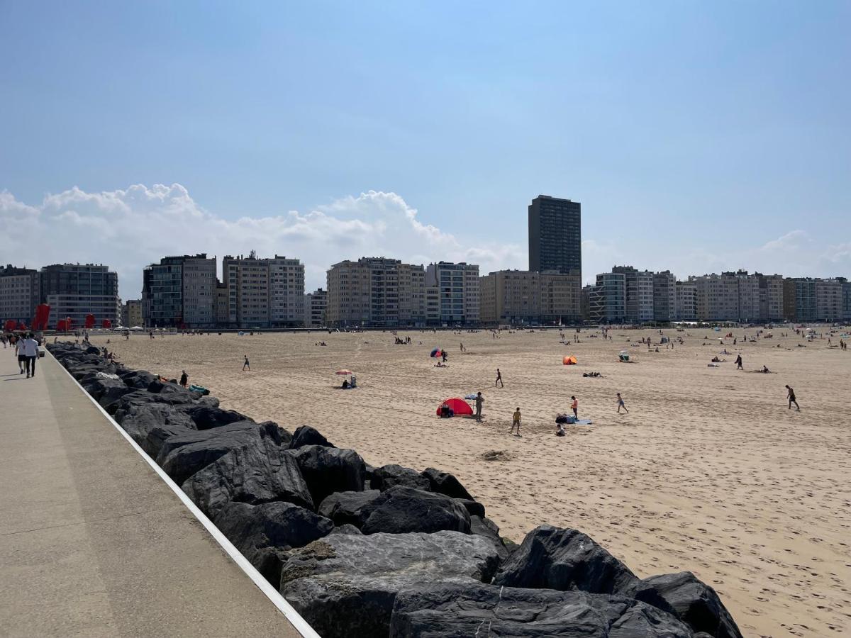 אוסטנדה Gezellige Studio 1 Slaapkamer, 3Pers,Strand,Zee 50M מראה חיצוני תמונה